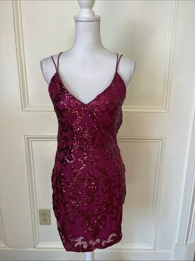 burgundy strappy sheer panel sequin bodycon dress Burgundy Strappy Sheer Panel Sequin Bodycon